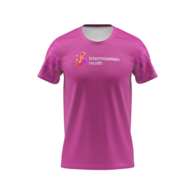 Sublimated Tee Heartbeat Berry